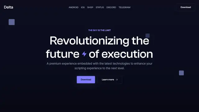 Delta Executor, a Roblox Executor for Android & iOS